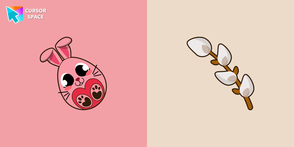 Custom Cursor Easter Egg Bunny For Google Chrome